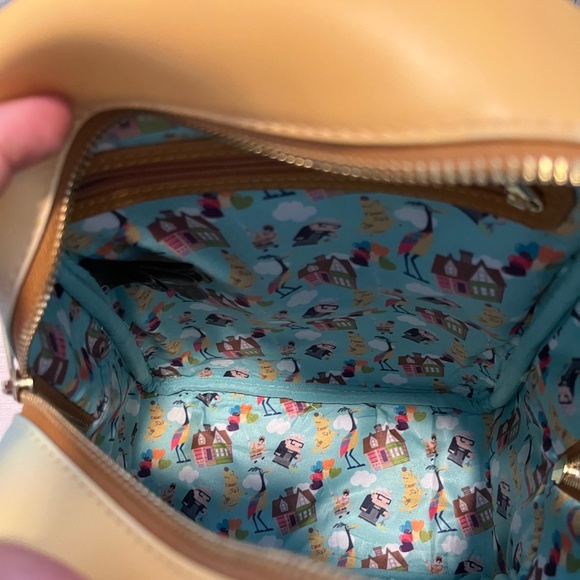 Loungefly Disney Pixar Up Heart Balloons Carl Russel Dug Kevin Mini Backpack - Picture 2 of 5